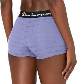 img 1 attached to Champion Womens Needle Boxer Briefs