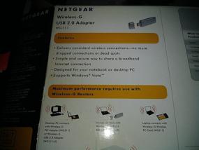 img 3 attached to NETGEAR WG111 Wireless USB 📶 2.0 Adapter – High-Speed 54 Mbps