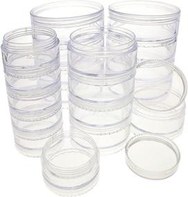 img 4 attached to Beadsmith Assortment Containers Refillable Organizers