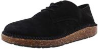 👞 birkenstock gary black suede men's shoes for fashion sneakers - men's footwear logo