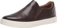 clarks costa loafer brown leather логотип