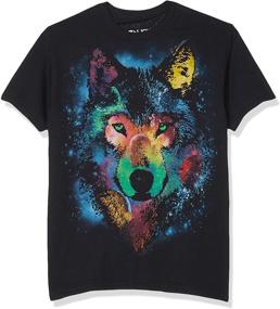 img 2 attached to 🌌 Vibrant Cosmic T Shirt in X-Large Size with Liquid Blue Dye