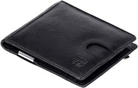 img 3 attached to Premium Genuine Leather Classic Wallet by FB