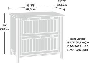 img 1 attached to 🗄️ Sauder 420040 Costa Lateral File Cabinet