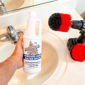 img 1 attached to 🧽 Ultimate Power Scrubbing Set: Bring It On Cleaner Drill Brush Attachment Kit - Ideal for Grout, Cars, Bathrooms, Tiles, Baseboards, Showers, and Tubs!