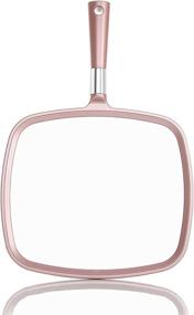 img 4 attached to 🌺 Rose Gold Miss Sweet Handheld Mirror Makeup Mirror - Enhanced SEO