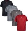 rbx t shirts athletic performance black black boys' clothing and active logo