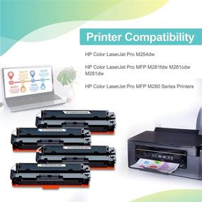 img 3 attached to Miss Deer Compatible Cartridges Replacement Computer Accessories & Peripherals in Printer Ink & Toner