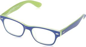 img 4 attached to Peepers PeeperSpecs Bellissima Green Focus Filtering Vision Care in Reading Glasses