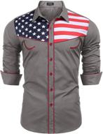 coofandy men's western x-large american shirts - clothing for better seo logo