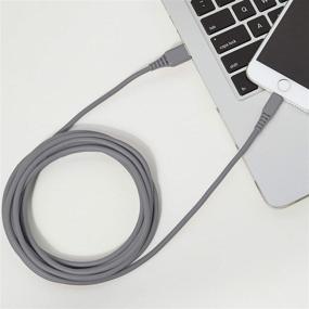 img 1 attached to Amazon Basics MFi-Certified Lightning To USB A Cable For Apple IPhone And IPad - 10 Feet (3 Meters) - Gray