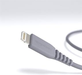 img 2 attached to Amazon Basics MFi-Certified Lightning To USB A Cable For Apple IPhone And IPad - 10 Feet (3 Meters) - Gray