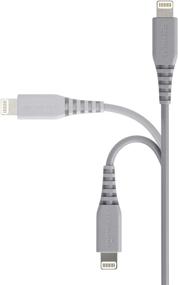 img 3 attached to Amazon Basics MFi-Certified Lightning To USB A Cable For Apple IPhone And IPad - 10 Feet (3 Meters) - Gray