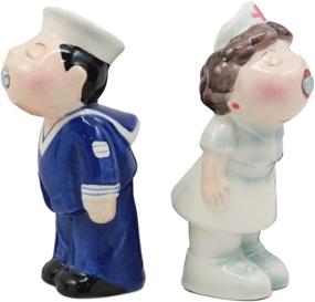 img 2 attached to Ebros Kissing Figurines Tabletop Collectible