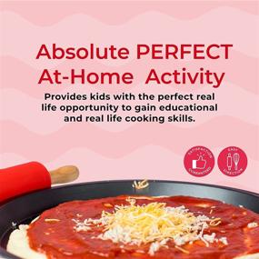 img 2 attached to 🍕 Cookie Cups Pizza Making Set - Complete Ingredients and Equipment for Home Pizza Making, Pizza Maker Kit for Kids 3 Years and Up