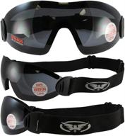 🚲 enhance your ride with global vision flare riding goggles: unmatched eye protection and style logo