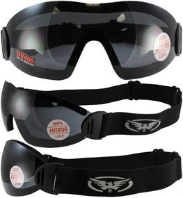 img 1 attached to 🚲 Enhance Your Ride with Global Vision Flare Riding Goggles: Unmatched Eye Protection and Style