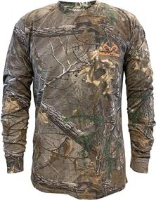 img 1 attached to Stay Comfortable in Style with the Staghorn Long Sleeve Shirt Realtree Original Men's Clothing