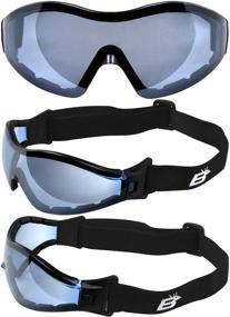 img 1 attached to Birdz Eyewear Motorcycle Skydiving Anti Fog Motorcycle & Powersports for Protective Gear