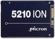 🔥 high-performance micron 5200 5210 ion 3.84tb ssd - sata 600-2.5&#34; drive - read intensive - 0.8 dwpd - internal - up to 540 mb/s read speed - up to 350 mb/s write speed - logo