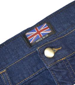 img 1 attached to Ледяная прохлада, женские расширенные джинсы в тонкой чернильной расцветке