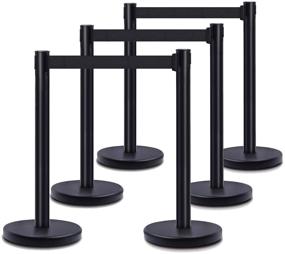 img 4 attached to 🔒 Highly Reliable Crowd Control Stanchion for Heavy-Duty Usage