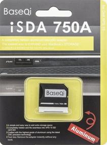 img 3 attached to 💾 Адаптер BASEQI из алюминия для microSD для Dell XPS 15 (Модель 9550) - Бесшовное расширение хранилища для версии 2016.