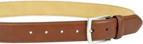 img 2 attached to Stylish Weatherproof Cognac Silver Single Buckle: Stay Protected in Any Climate