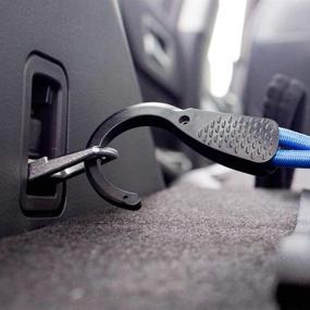 img 2 attached to 🔗 48-Inch Blue/Black Micagos Bungee Cord with Extra Wide Opening Steel Hooks - Enhanced for SEO