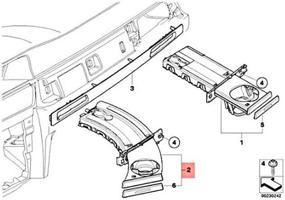 img 3 attached to USTAR Держатель для стакана на панели приборов, совместим с BMW E90 E91 E92 E93 325I 325Xi 328I 328Xi 330I 330Xi 335D 335I 335I3 335Xi M3 2006-2011 гг. Заменяет 51459173463 (передний левый и черный)