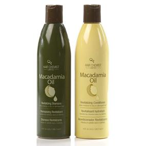 img 2 attached to 🥥 Macadamia Oil Revitalizing Combo - Shampoo & Conditioner Set - 10 oz Each