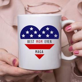 img 1 attached to 🏻 Donald Trump Mug for Mom: A Great Mom Gift from Daughter/Son/Husband - Novelty Coffee Mug for Mother's Day/Birthday/Christmas 11 Oz