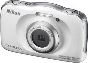 img 2 attached to Nikon COOLPIX S33 White 💦 Waterproof Digital Camera (Discontinued by Manufacturer)