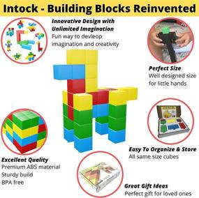 img 3 attached to Intock Magnetic Educational Building Set