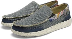 img 2 attached to 👞 Men's Lightweight Canvas Loafer Shoes - Casual and Comfortable