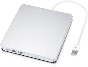 img 4 attached to 🖥️ MthsTec USB 2.0 External Slim DVD RW/CD RW Burner/Writer/Rewriter Drive - Windows 10 Compatible-Silver