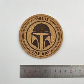 img 1 attached to Подставка с гравировкой Эта мандалорская подставка Starwars