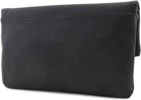 img 3 attached to 👜 Stylish Solene Foldover Wristlet Crossbody: Black Women's Handbags & Wallets