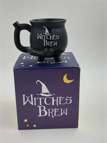 img 3 attached to 🧙 Master Mugs Fashion Craft Black 12oz Cauldron Witches Brew Mug - 1 Count (Pack of 1)