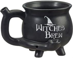 img 4 attached to 🧙 Master Mugs Fashion Craft Black 12oz Cauldron Witches Brew Mug - 1 Count (Pack of 1)