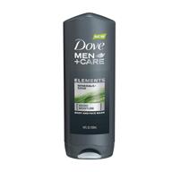 dove men+care элементы геля для душа минерал+sage 18 унций: база для очищения и питания вашей кожи логотип