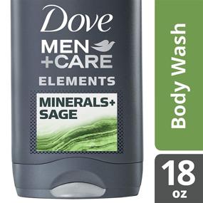 img 3 attached to Dove Men+Care Элементы Геля для Душа Минерал+Sage 18 унций: База для Очищения и Питания Вашей Кожи