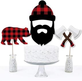 img 2 attached to Lumberjack Channel Flannel Buffalo Centerpiece