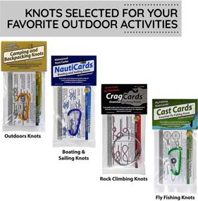 img 3 attached to Ultimate Knot Guide: ReferenceReady Lots of Knots Bundle – Perfect for Outdoors, Fly Fishing, Climbing, and Boating – 57 Essential Knot Cards