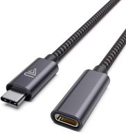 🔌 faracent usb-удлинитель type c (3,3 фута / 1м) | usb 3.1 (10 гбит / с) usb-удлинитель с разъемом type c м на разъем type c ж для ipad mini 2021, m1 macbook pro air, ipad pro, dell xps, surface book и других устройств | зарядка и синхронизация логотип