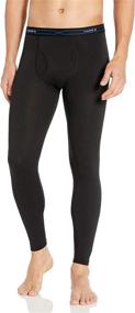 img 2 attached to Hanes Men's FreshIQ: Stay Fresh with Odor Control and Moisture Wicking Thermal Pants