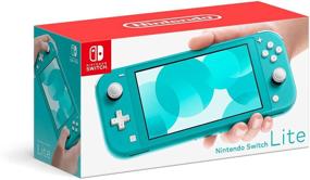 img 3 attached to 🎮 Newest Nintendo Switch Lite - 5.5" Touchscreen Display & Built-in Plus Control Pad - Family Christmas Holiday Gaming Bundle with iPuzzle 9-in-1 Carrying Case - Turquoise