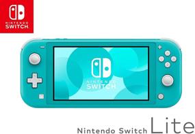 img 1 attached to 🎮 Newest Nintendo Switch Lite - 5.5" Touchscreen Display & Built-in Plus Control Pad - Family Christmas Holiday Gaming Bundle with iPuzzle 9-in-1 Carrying Case - Turquoise