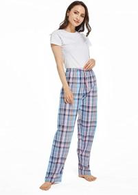 img 1 attached to CYZ Womens Cotton Poplin Pajama