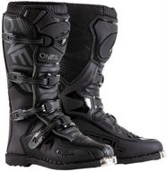 oneal element mens boots black logo